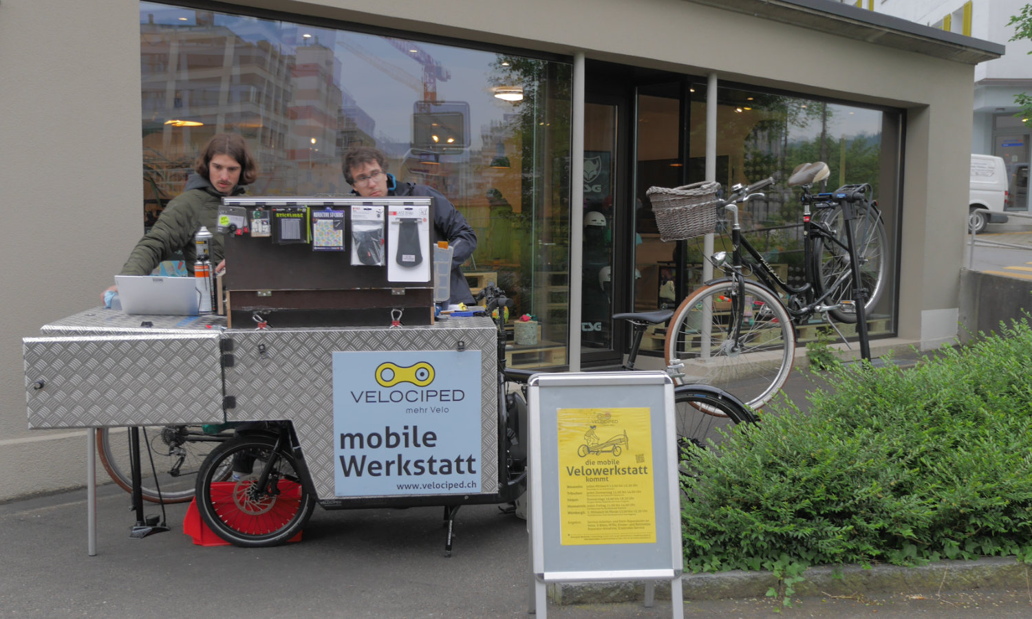 mobile Velo-Werkstatt, Velociped Kriens Luzern